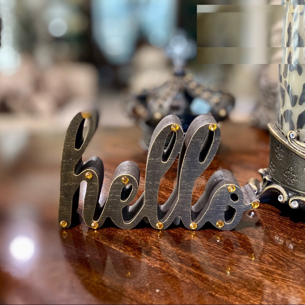 WELCOME Table Decor - Picture 3 of 8